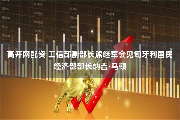 高开网配资 工信部副部长熊继军会见匈牙利国民经济部部长纳吉·马顿